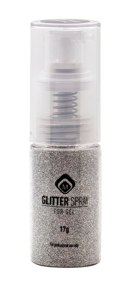 Glitterspray - Steel Silver