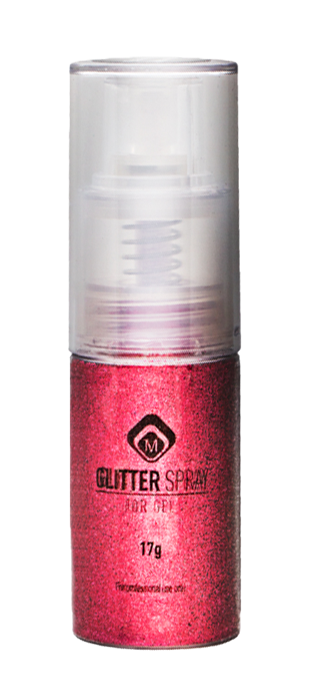 Glitterspray - Flaming Red
