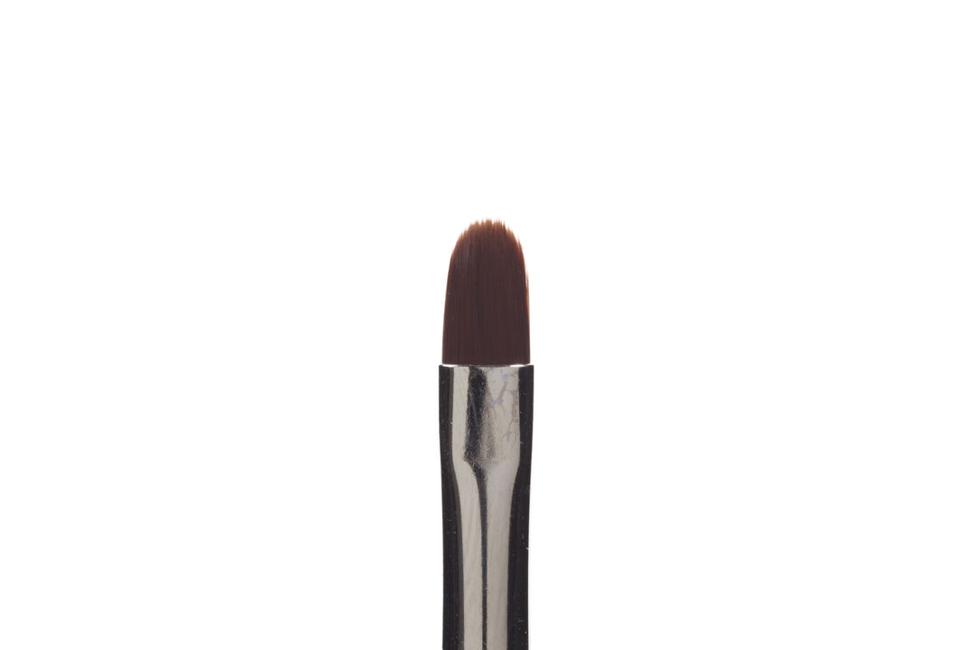 Click-On Gel Brush Oval 6
