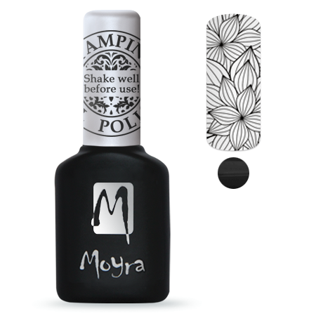 Moyra Stamping Gelpolish Black 01