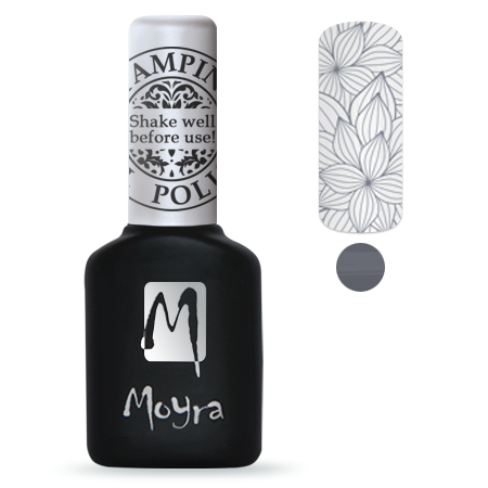 Moyra Stamping Gelpolish Grey 02