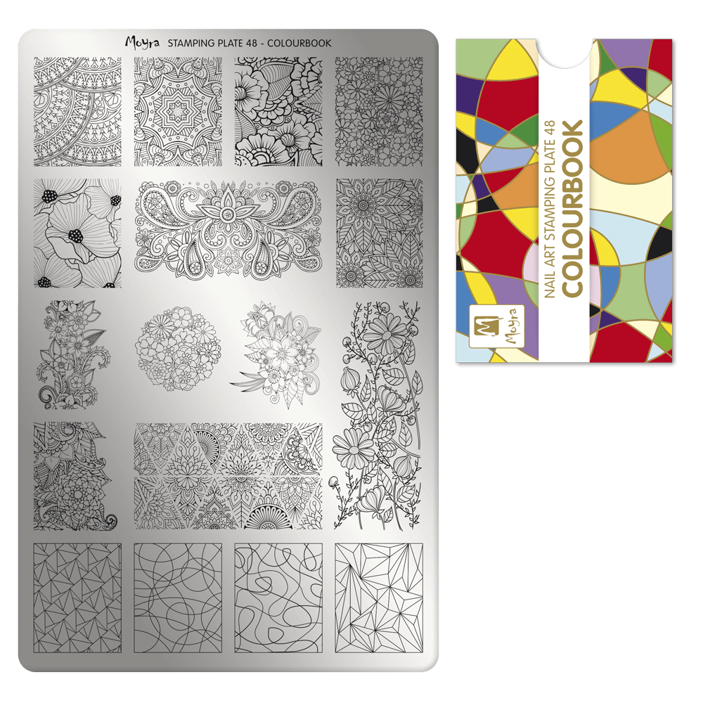 Moyra Stamping Plate 48 Colourbook