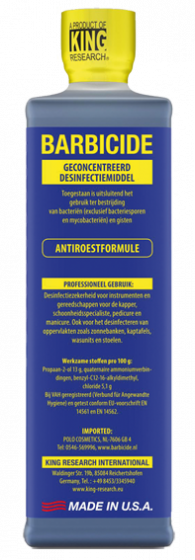 Barbicide Desinfectievloeistof 473 ml.