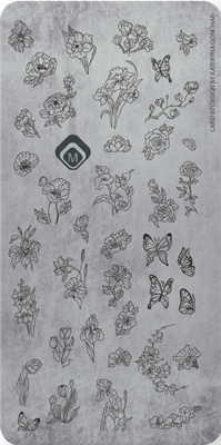 Magnetic Stamping Plate 07 - Katheryna 