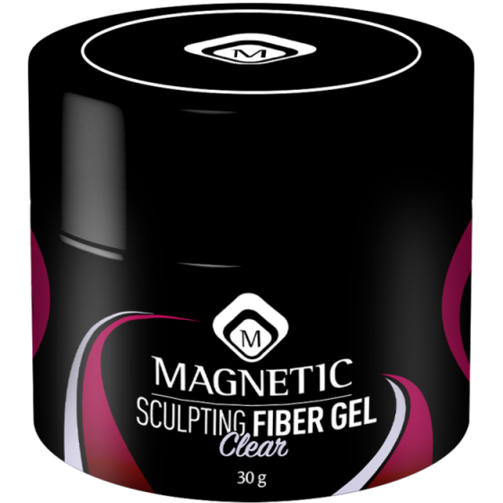 Magnetic Sculpting Fiber Gel Clear 30 gr.