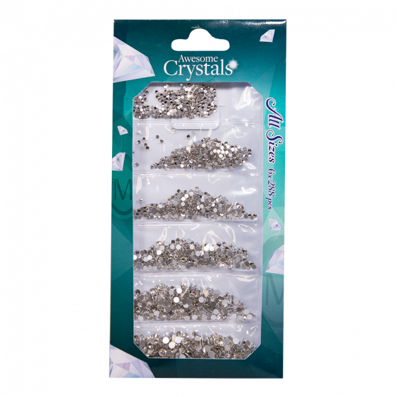 Magnetic Awesome Crystals 6 sizes - Clear