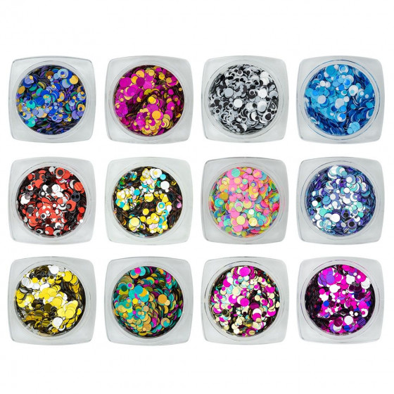 Magnetic Confetti Metal Collection 