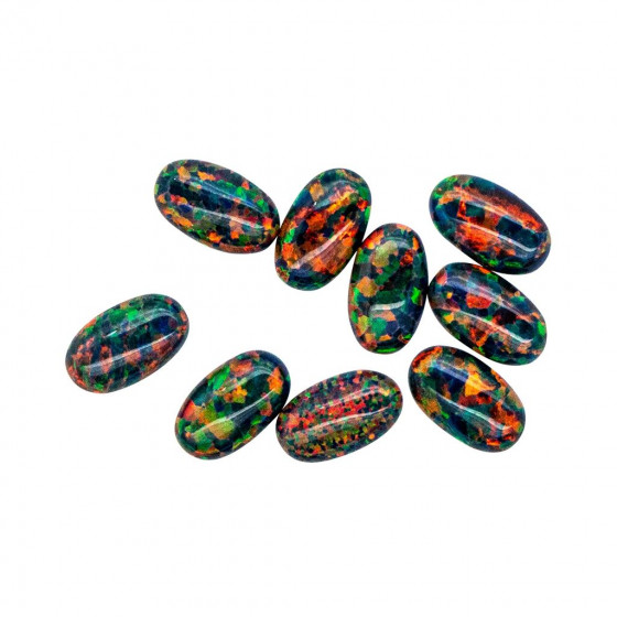 Magnetic Cabuchon Black Opal