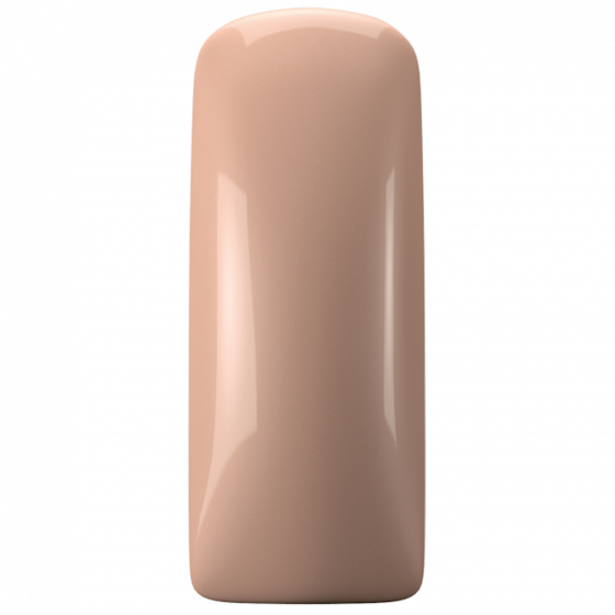 Magnetic Longlasting Nagellak - Beige Blom