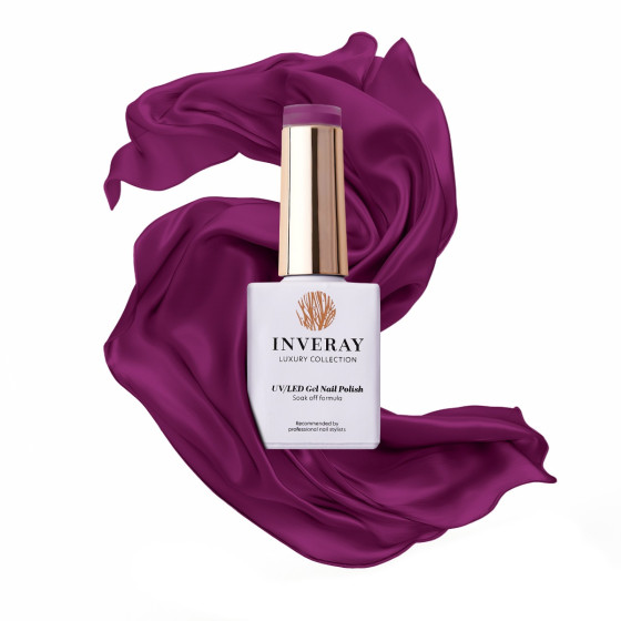 Inveray UV/LED Gel Nail Polish N°279 PLUM ROYALE