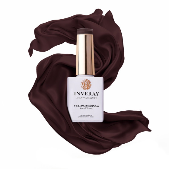 Inveray UV/LED Gel Nail Polish N°281 PRUNE GANACHE