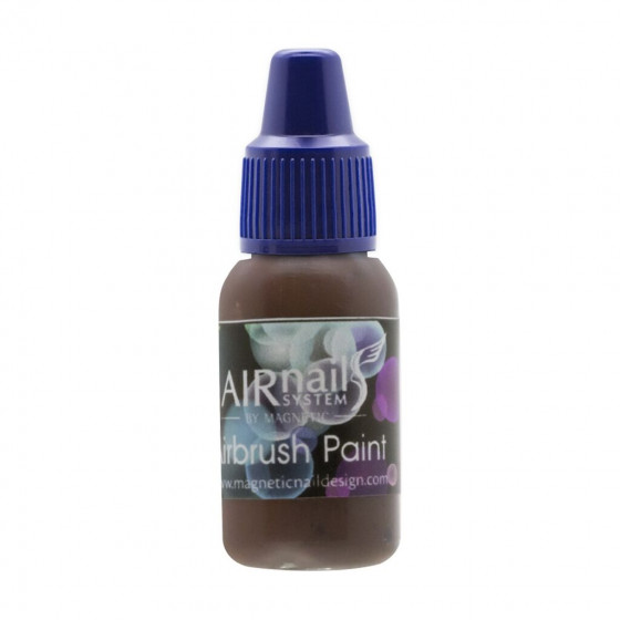 Magnetic Airbrush Paint - Dark Brown - Nr 12