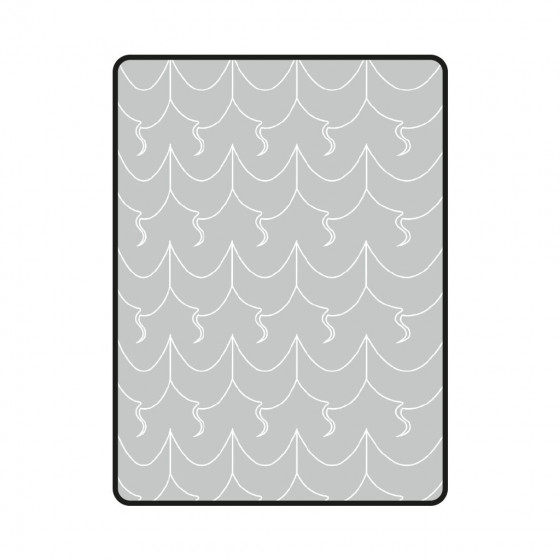 Magnetic Airnails Stencil - Wave french