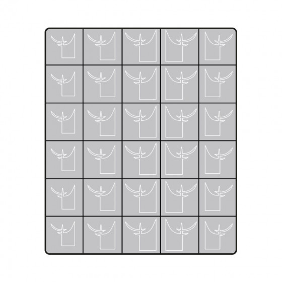 Magnetic Airnails Stencil - Samurai french