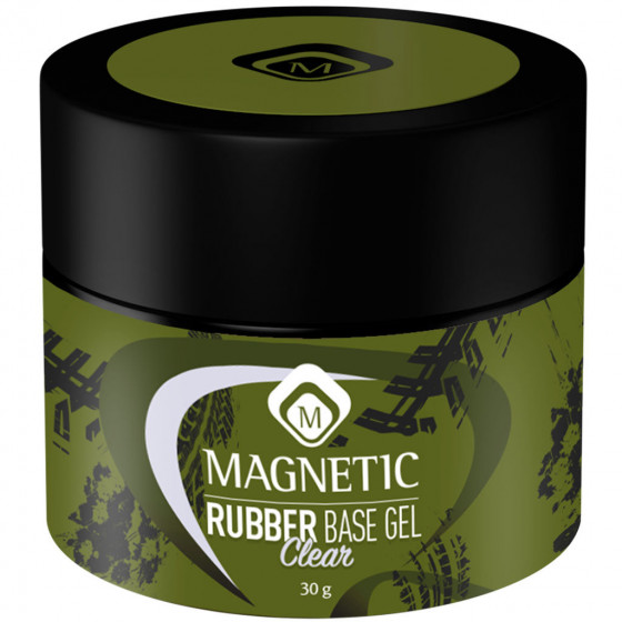 Magnetic Rubberbase Gel - Clear 30 gram