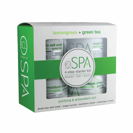 BCL SPA Starterkit - Lemongrass + Green Tea 4-step 473 ml.