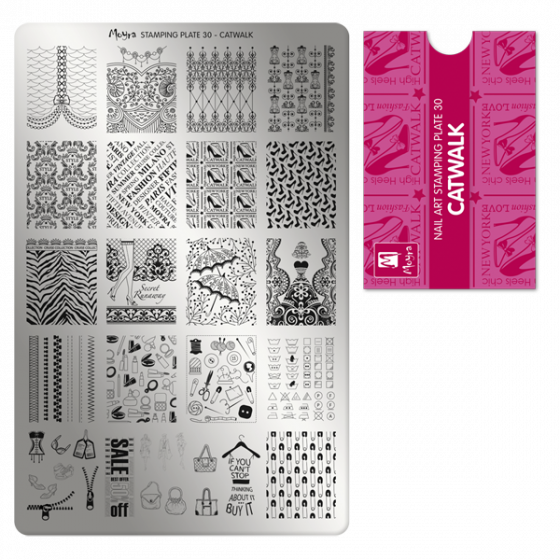 Moyra Stamping Plate 30 Catwalk