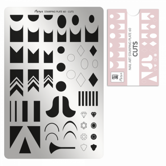 Moyra Stamping Plate 60 Cuts