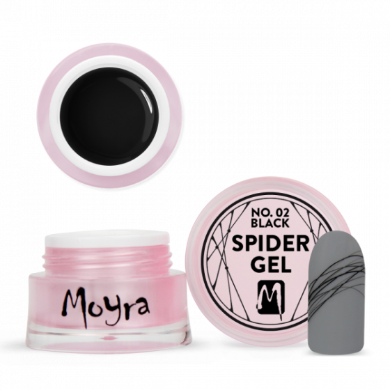 Moyra Spider Gel No2 Black