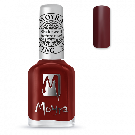 Moyra Stamping Nail Polish 03 Burgundy Red
