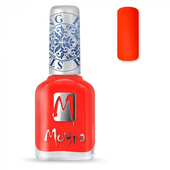 Moyra Stamping Nail Polish 21 Neon Red
