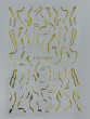 NIC Nailart Sticker Chrome Line Gold