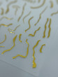 NIC Nailart Sticker Chrome Line Gold