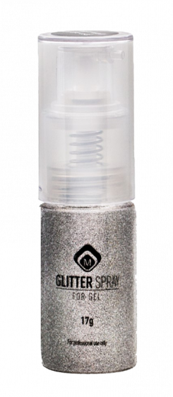 Magnetic Glitterspray - White Gold