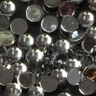 Magnetic Rhinestones Clear 100 pcs. S en M 