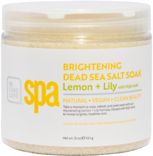 BCL SPA Dead Sea Salt Soak - Lemon + Lily 473 ml.