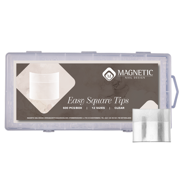 Magnetic Easy Square Tips 600 pcs