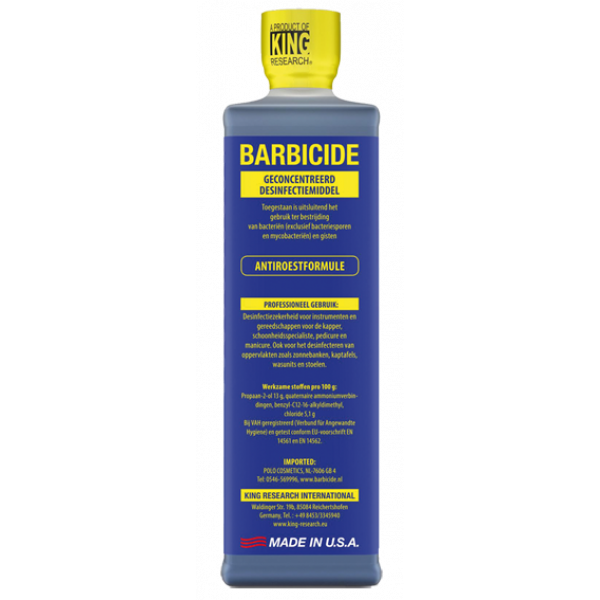 Barbicide Desinfectievloeistof 473 ml.