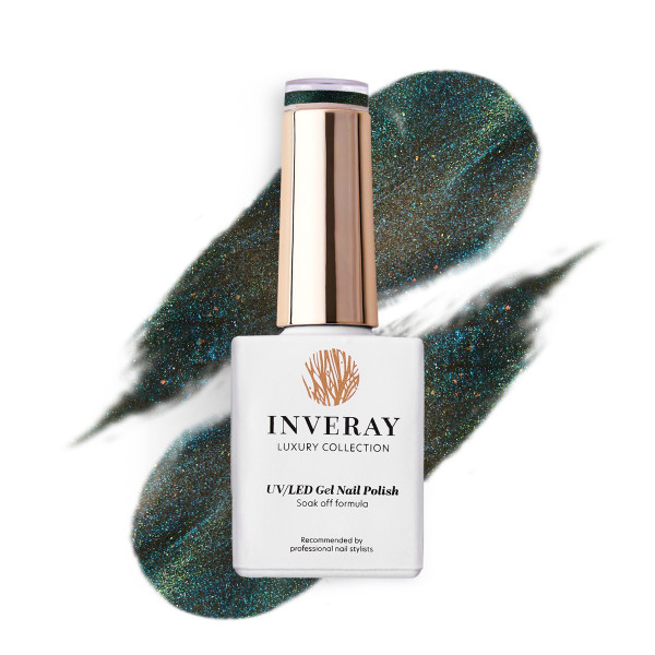 Inveray UV/LED Gel Nail Polish N°268 Cat Eye MYSTIC LAGOON 