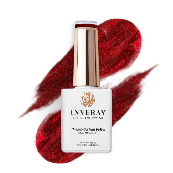 Inveray UV/LED Gel Nail Polish N°273 Cat Eye FIRE EMBER
