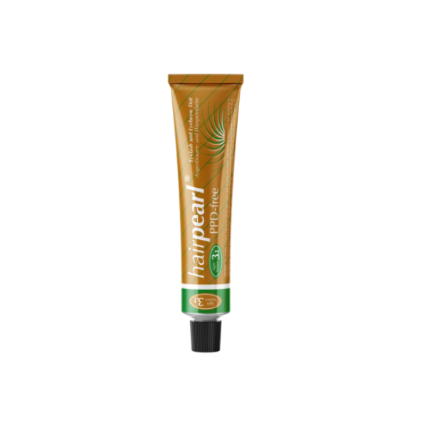 Hairpearl PPD-free Wimper-, en Wenkbrauwverf - Honey Brown