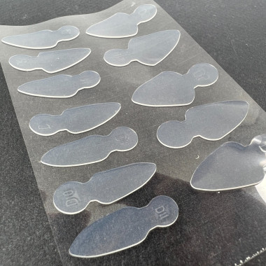 NIC Dual Forms French Silicone Pads - 12 stuks