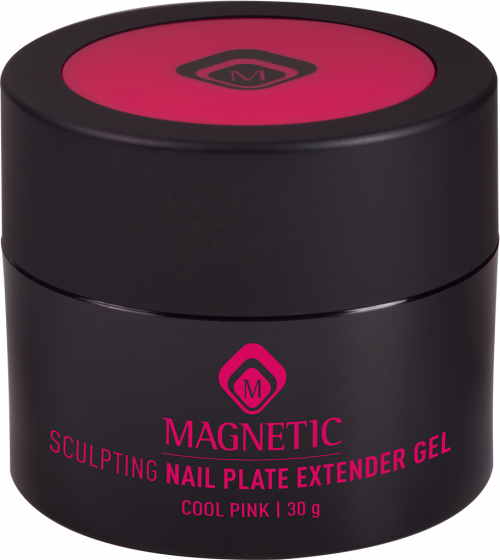 Magnetic Sculpting Gel Nailplate Extender Cool Pink 30 gr.