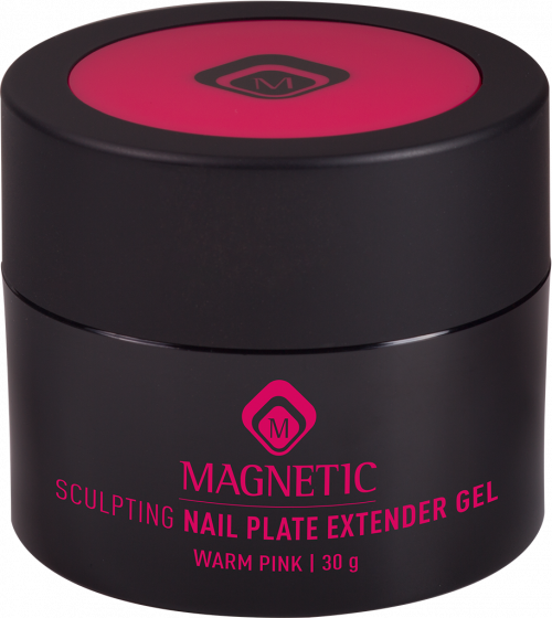 Magnetic Sculpting Gel Nailplate Extender Warm Pink 30 gr.