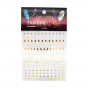 Magnetic Fashion Sticker Gold - Triangle