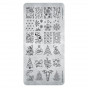 Magnetic Stamping Plate 26 - Christmas 02