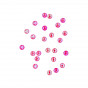 Magnetic Rhinestones Neon Pink 20 pcs - Maat M
