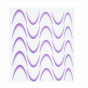 Magnetic Flawless French Sticker Purple