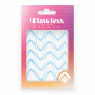Magnetic Flawless French Sticker Blue