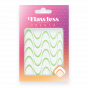 Magnetic Flawless French Sticker Green