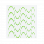 Magnetic Flawless French Sticker Green