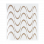 Magnetic Flawless French Sticker Brown