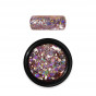 Moyra Rainbow Holo Glitter Mix Rose Gold 06