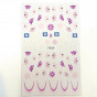 NIC Nailart Sticker Flowers 08