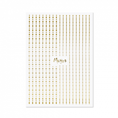 Moyra Nailart DOTS Gold nr. 01