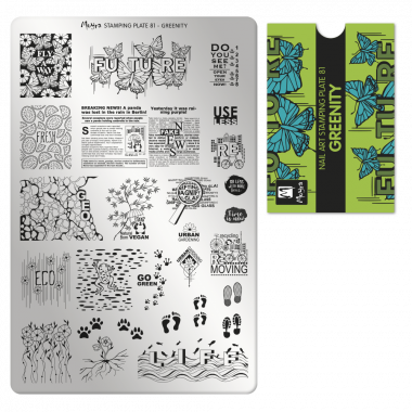 Moyra Stamping Plate 81 Greenity